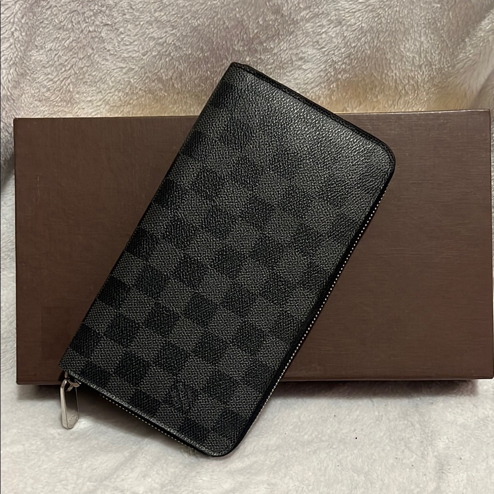 Louis Vuitton Graphite Travel Organizer Wallet